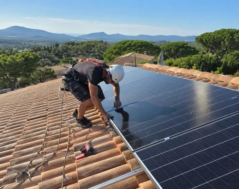Installateur panneaux solaires Rodès — pose photovoltaïque sur toiture