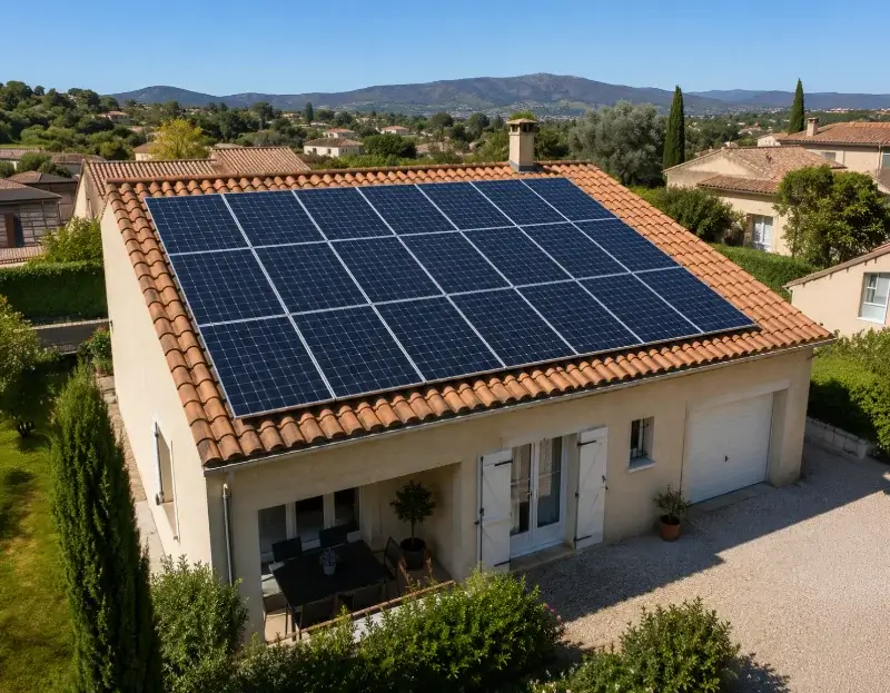 Prime à l'autoconsommation panneaux solaires Rodès — aide financière de l'État